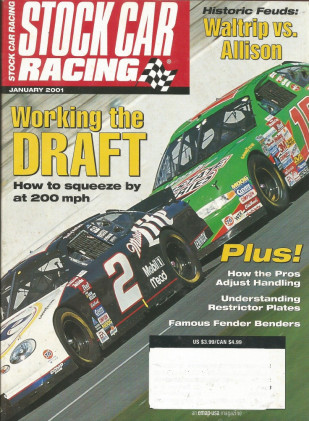 STOCK CAR RACING 2001 JAN - Waltrip, Allison, Chevy Baretta, Pearson's #16